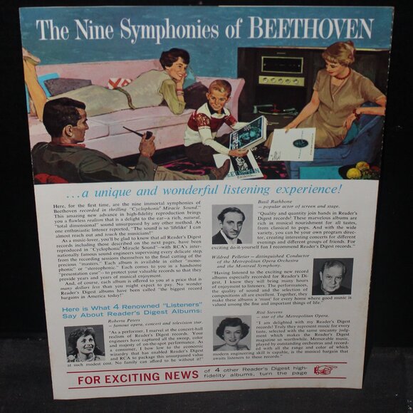 Antique Reader's Digest - Nine Symphonies of Beethoven - Picture 7 of 16